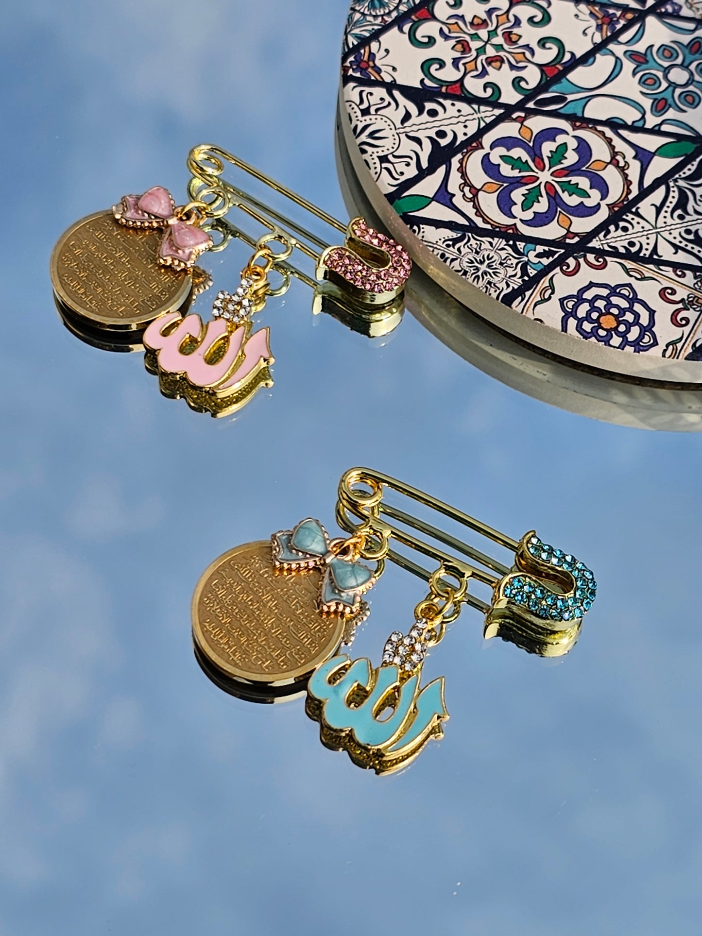 Baby pin Ayatul turkish design - best seller